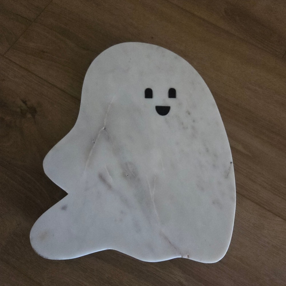 Marble Ghost‎ Decorative Spooky Cute Halloween Fall Cutting Board